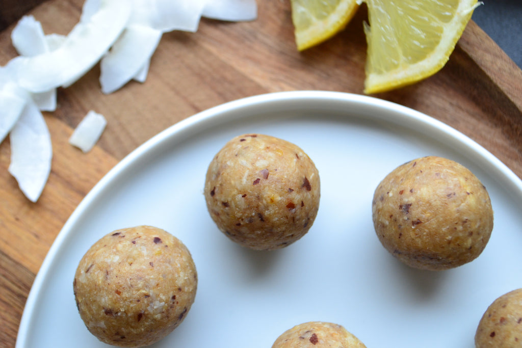 Coco Lemon Bliss Balls
