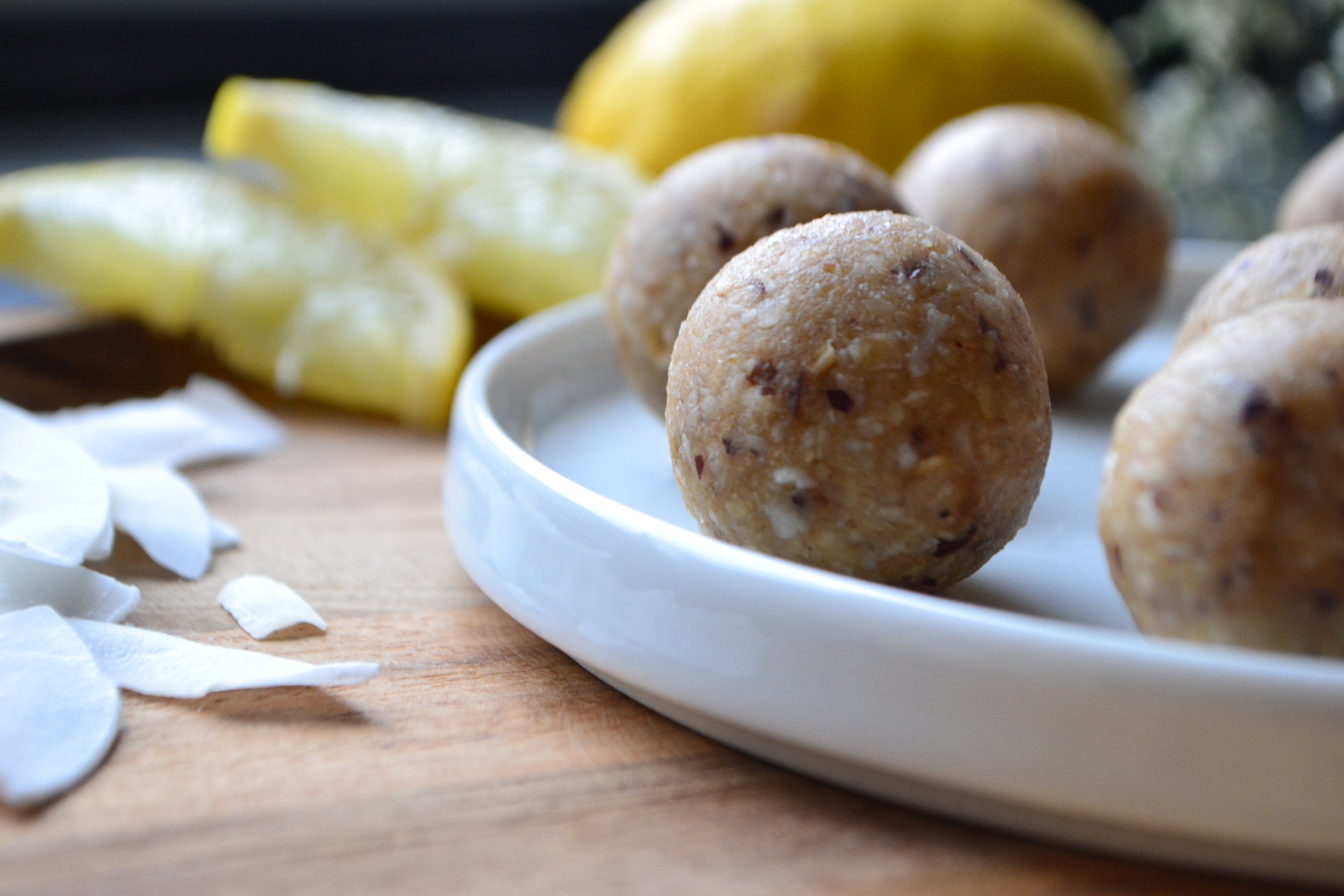 Coco Lemon Bliss Balls