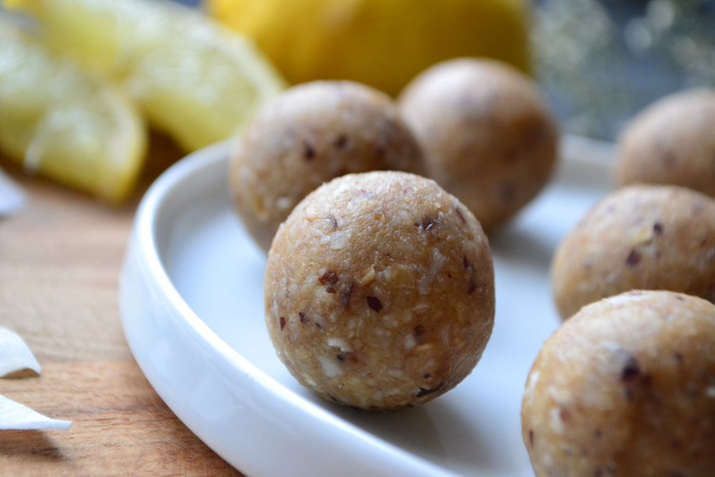 Coco Lemon Bliss Balls